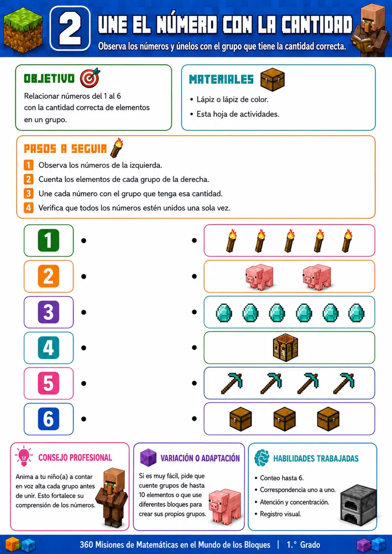 Hojas de geometria, fracciones y graficos